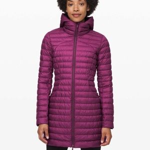 NWT LULULEMON PACK IT DOWN JACKET *LONG*